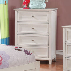 Brogan Antique White Chest - Ornate Home
