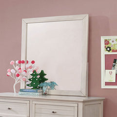 Brogan Antique White Mirror - Ornate Home