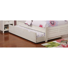 Brogan Antique White Trundle - Ornate Home