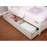 Brogan Antique White Trundle - Ornate Home