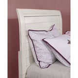Brogan Antique White Twin Bed - Ornate Home