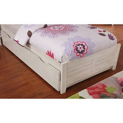Brogan Antique White Twin Bed - Ornate Home