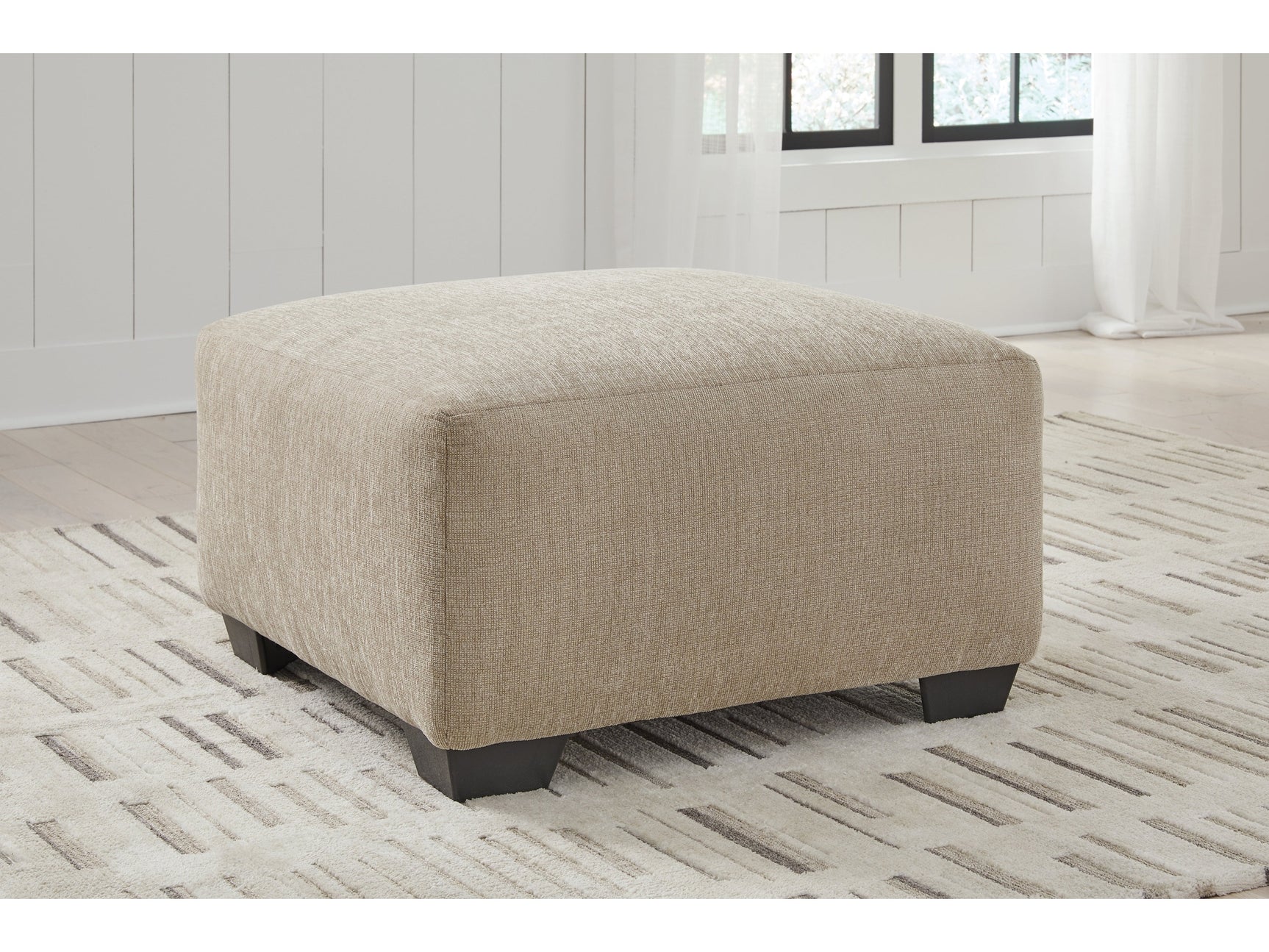 Brogan Bay Cork Oversized Accent Ottoman - Ornate Home