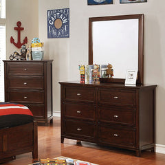 Brogan Brown Cherry Dresser - Ornate Home