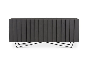 Brolio Charcoal Sideboard - Ornate Home