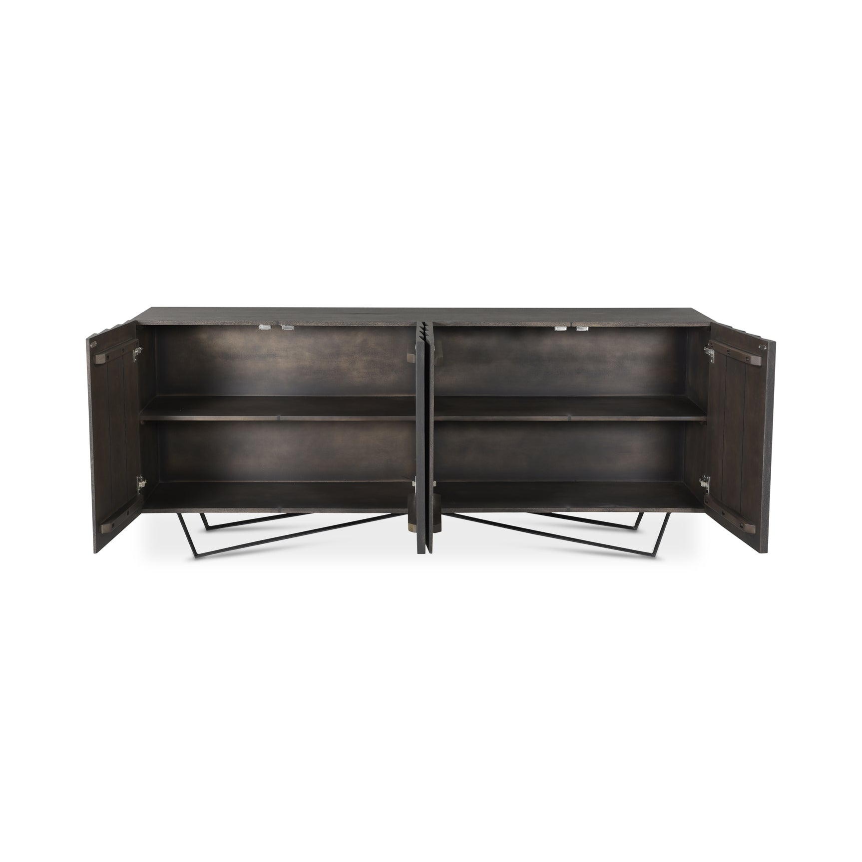 Brolio Charcoal Sideboard - Ornate Home