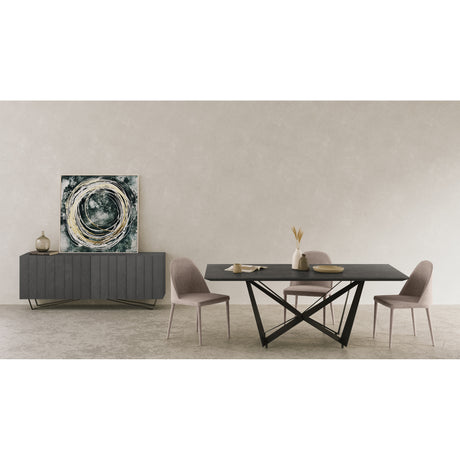 Brolio Charcoal Sideboard - Ornate Home