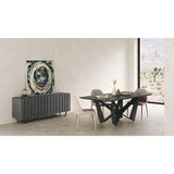Brolio Charcoal Sideboard - Ornate Home