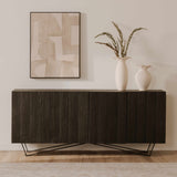 Brolio Charcoal Sideboard - Ornate Home
