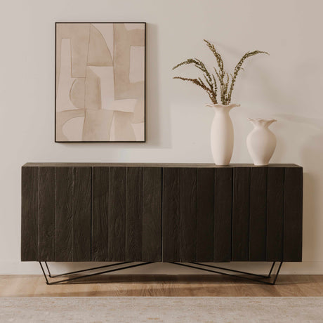 Brolio Charcoal Sideboard - Ornate Home