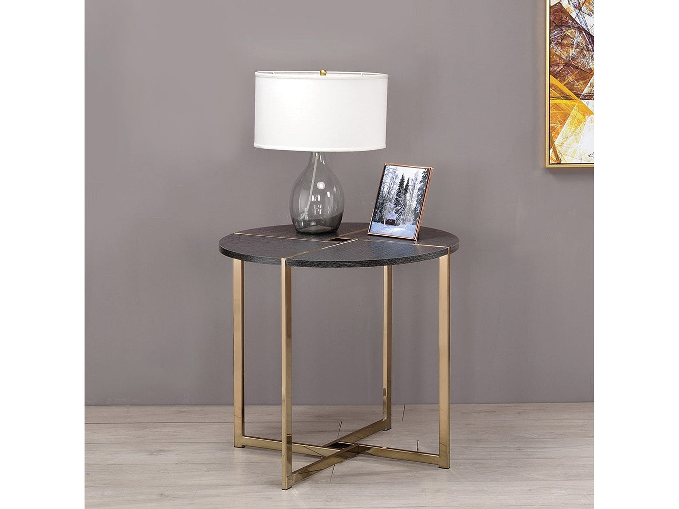 Bromia End Table - Ornate Home