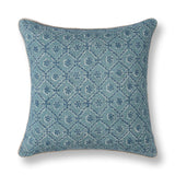 Bromley Blue 22"x22" Throw Pillow (Set of 2)