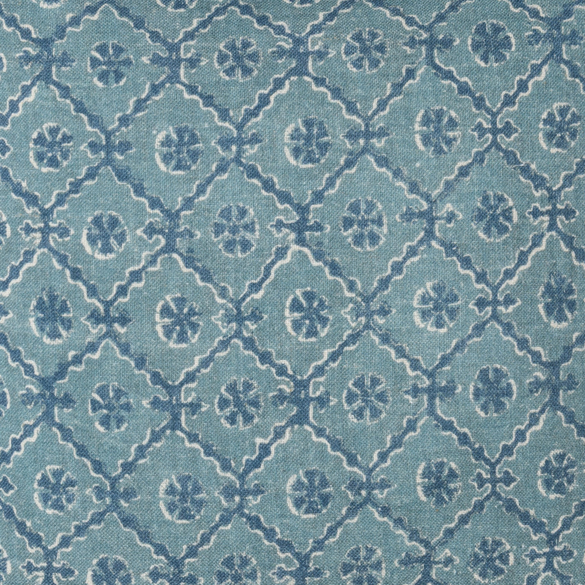 Bromley Blue 22"x22" Throw Pillow (Set of 2)