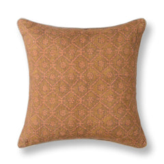 Bromley Golden Brown 22"x22" Throw Pillow (Set of 2) - Ornate Home