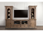 Bromoak Weathered Oak Tv Console - Ornate Home