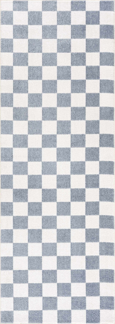 Brone Checkered Washable Area Rug - Ornate Home