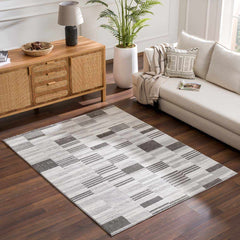 Bronka Broken-Striped Area Rug - Clearance - Ornate Home
