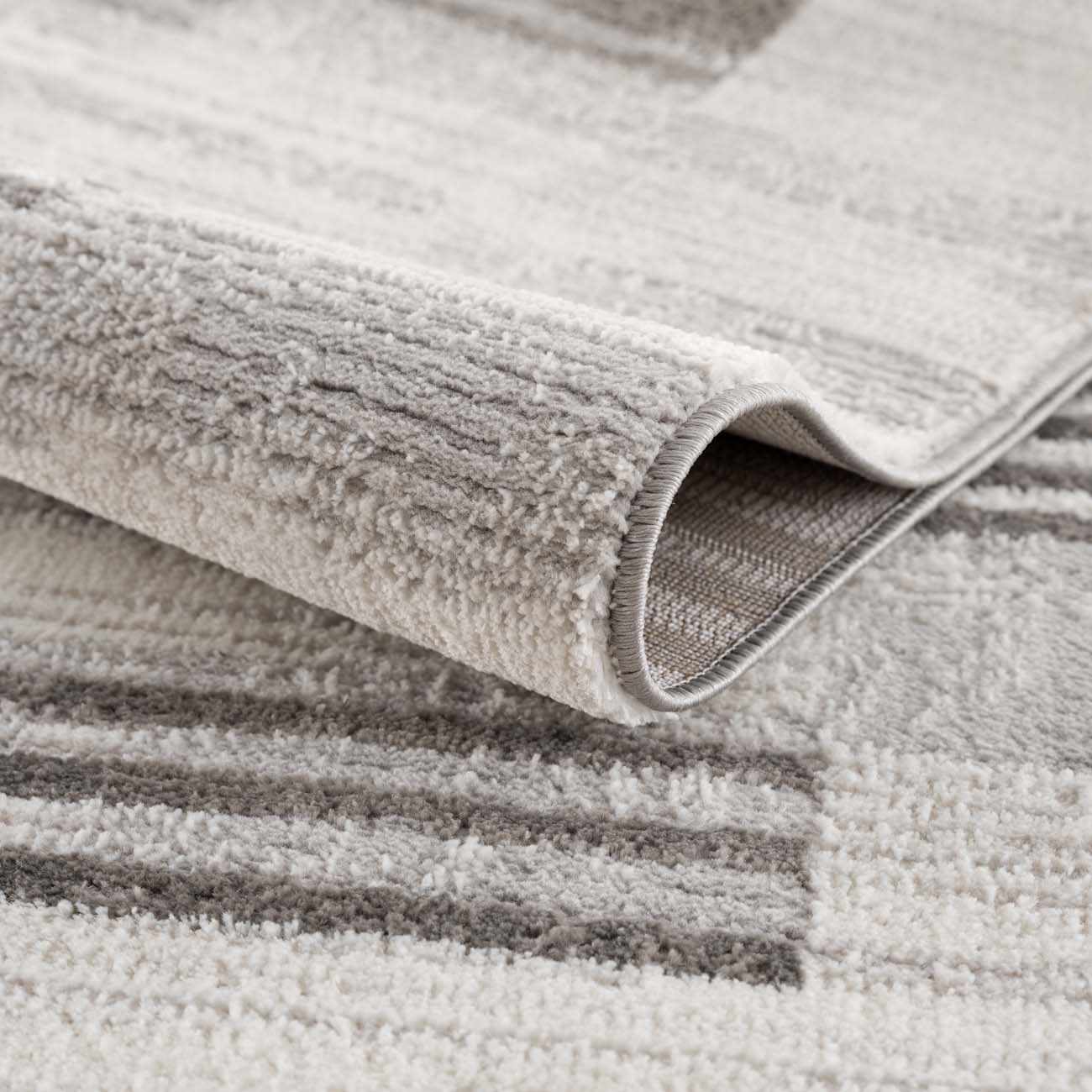 Bronka Broken-Striped Area Rug - Clearance - Ornate Home