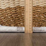 Bronka Broken-Striped Area Rug - Clearance - Ornate Home