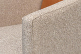 Bronson Beige Swivel Chair - Ornate Home