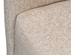 Bronson Beige Swivel Chair - Ornate Home
