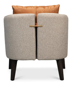 Bronson Beige Tub Chair - Ornate Home
