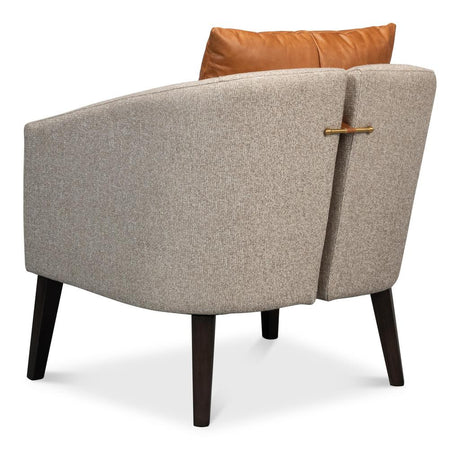 Bronson Beige Tub Chair - Ornate Home