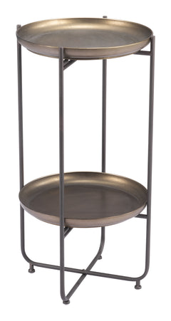 Bronson Bronze Accent Table - Ornate Home