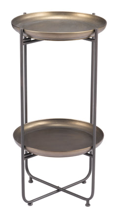 Bronson Bronze Accent Table - Ornate Home