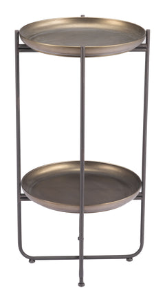 Bronson Bronze Accent Table - Ornate Home