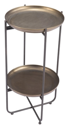 Bronson Bronze Accent Table - Ornate Home