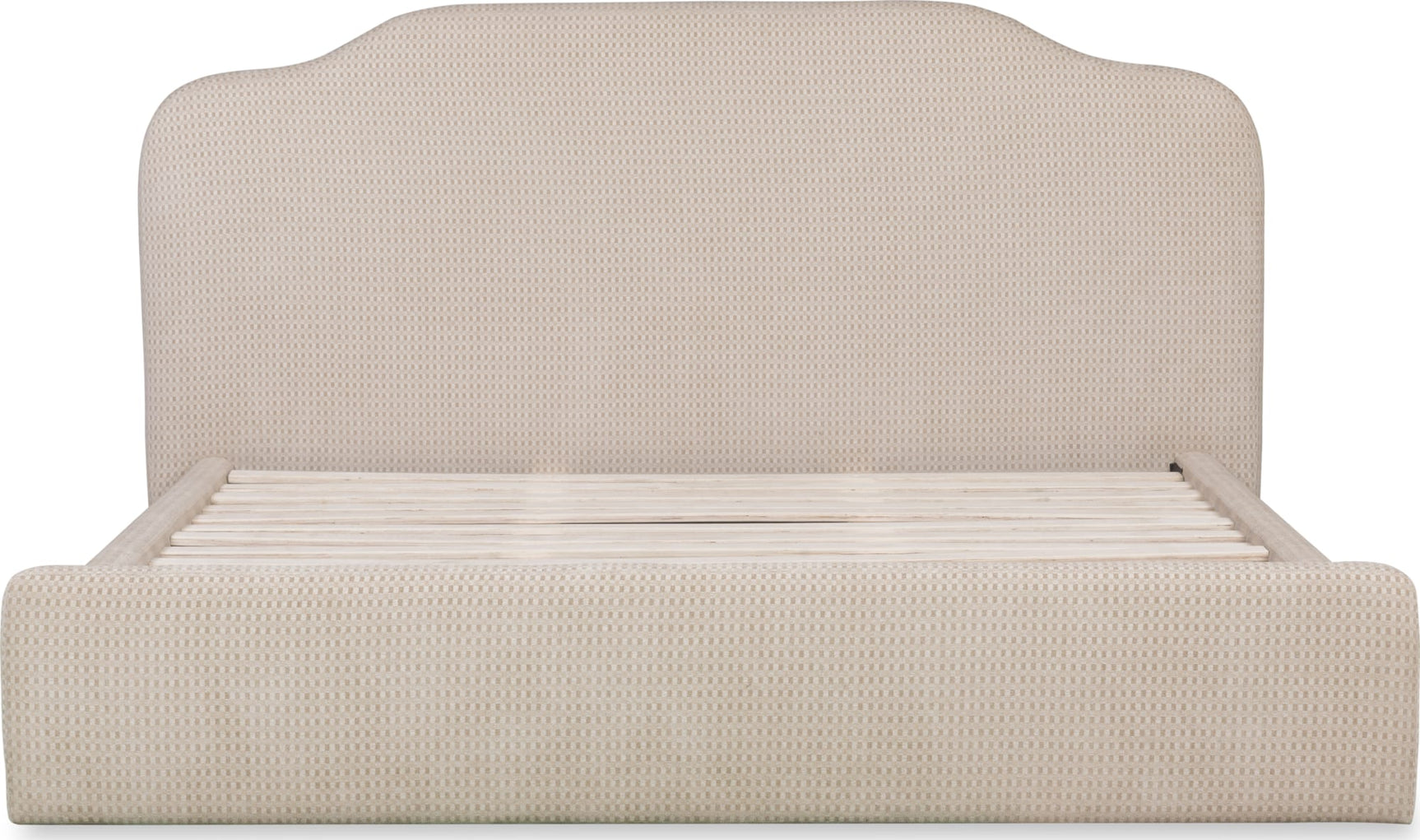 Bronson Pasadena Cottage Cream California King Upholstered Bed - Ornate Home