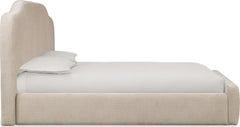 Bronson Pasadena Cottage Cream King Upholstered Bed - Ornate Home