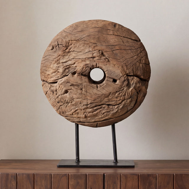 Bronte Natural Reclaimed Wood Sculpture - Ornate Home