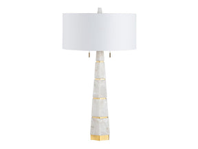 Bronte White/Gold Buffet Lamp - Ornate Home