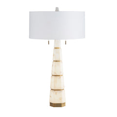 Bronte White/Gold Buffet Lamp - Ornate Home