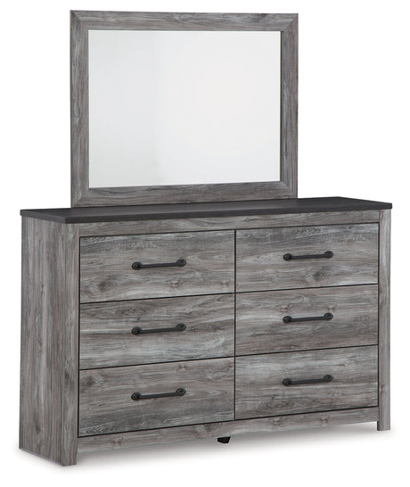 Bronyan Dark Gray Dresser and Mirror - Ornate Home