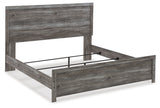 Bronyan Dark Gray King Panel Bed (Online Special Price) - Ornate Home