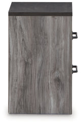 Bronyan Dark Gray King Panel Bedroom Set with Dresser, Mirror and Nightstand (Online Special Price) - Ornate Home