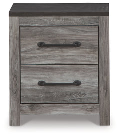 Bronyan Dark Gray King Panel Bedroom Set with Dresser, Mirror and Nightstand - Ornate Home