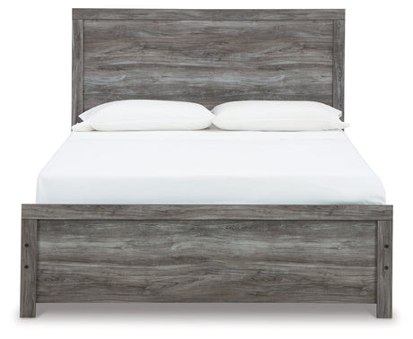 Bronyan Dark Gray Queen Panel Bed - Ornate Home