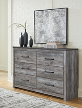 Bronyan Dark Gray Queen Panel Bed and Dresser (Online Special Price) - Ornate Home