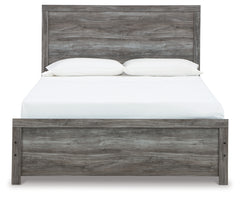 Bronyan Dark Gray Queen Panel Bed and Dresser - Ornate Home