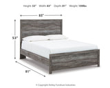 Bronyan Dark Gray Queen Panel Bedroom Set with Dresser, Mirror, Chest and 2 Nightstands (Online Special Price) - Ornate Home