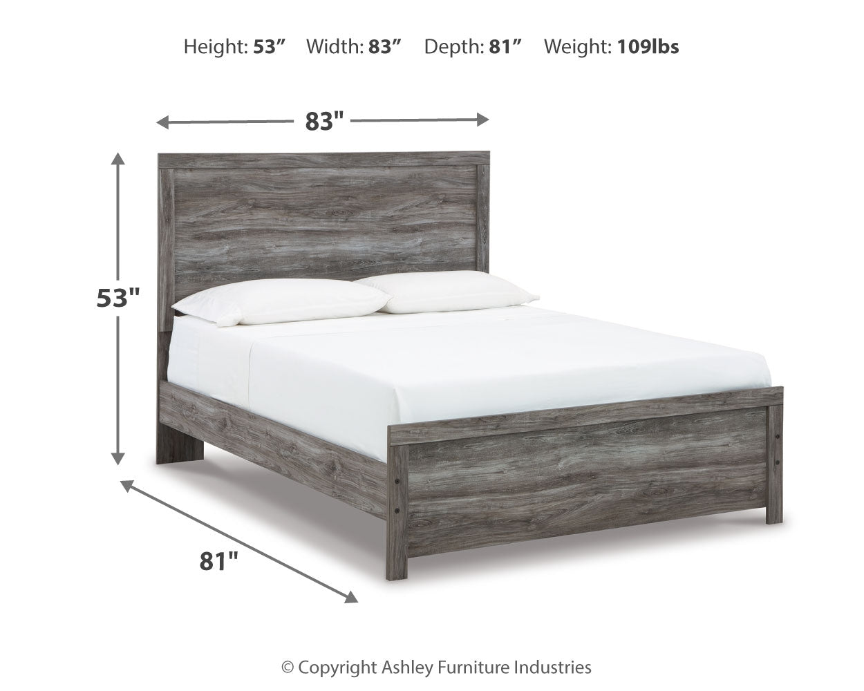 Bronyan Dark Gray Queen Panel Bedroom Set with Dresser, Mirror, Chest and 2 Nightstands (Online Special Price) - Ornate Home