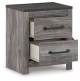 Bronyan Dark Gray Queen Panel Bedroom Set with Dresser, Mirror, Chest and 2 Nightstands (Online Special Price) - Ornate Home