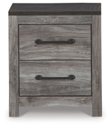 Bronyan Dark Gray Queen Panel Bedroom Set with Dresser, Mirror, Chest and 2 Nightstands - Ornate Home