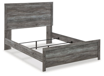 Bronyan Dark Gray Queen Panel Bedroom Set with Dresser, Mirror and Nightstand - Ornate Home