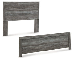Bronyan Dark Gray Queen Panel Bedroom Set with Dresser, Mirror and Nightstand - Ornate Home