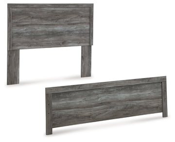 Bronyan Dark Gray Queen Panel Bedroom Set with Dresser, Mirror and Nightstand - Ornate Home